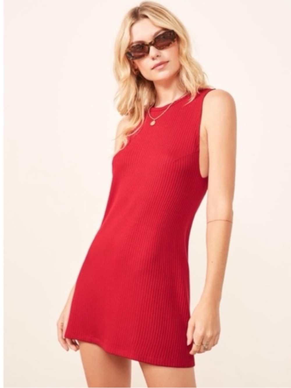 Reformation Tali Knit Dress